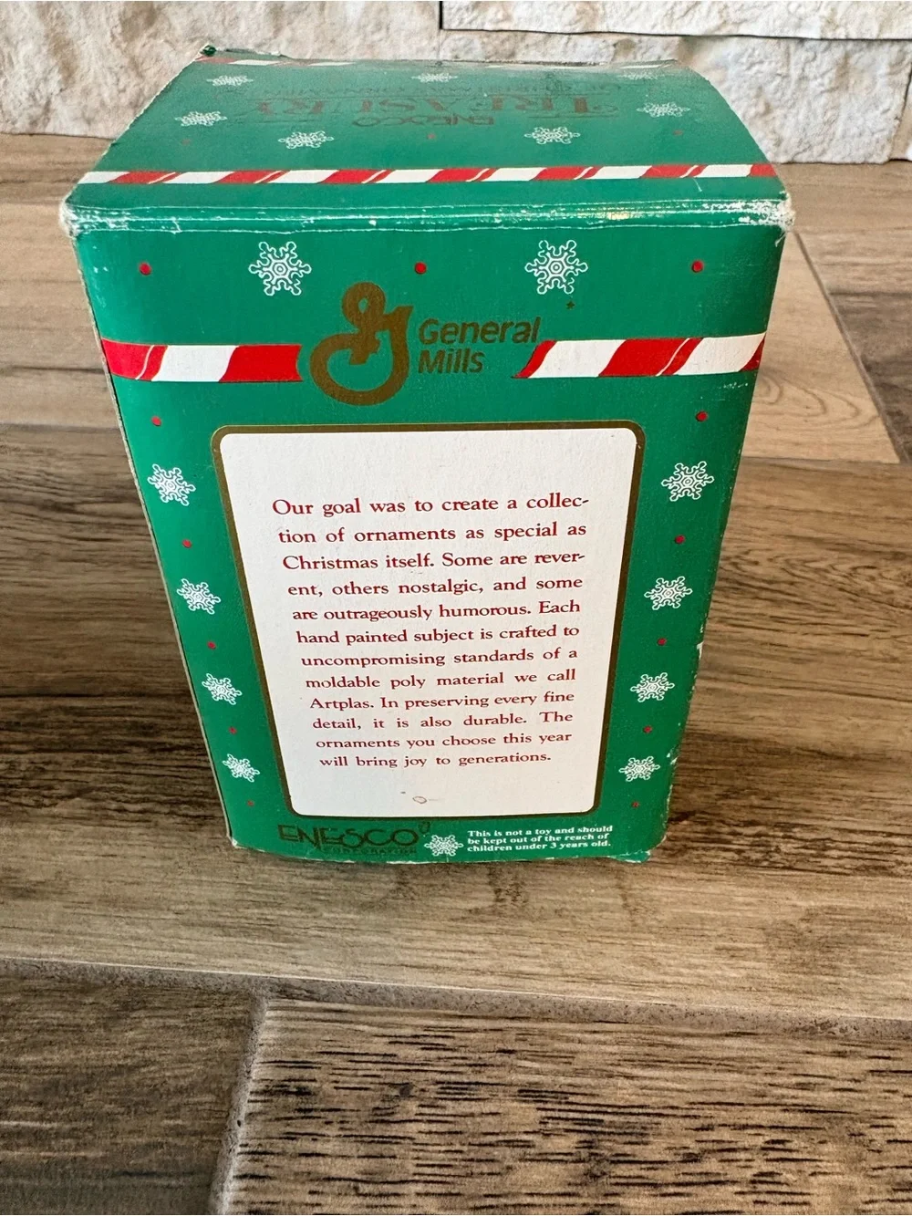 Cheerios Enesco Ornament - Christmas Cheer